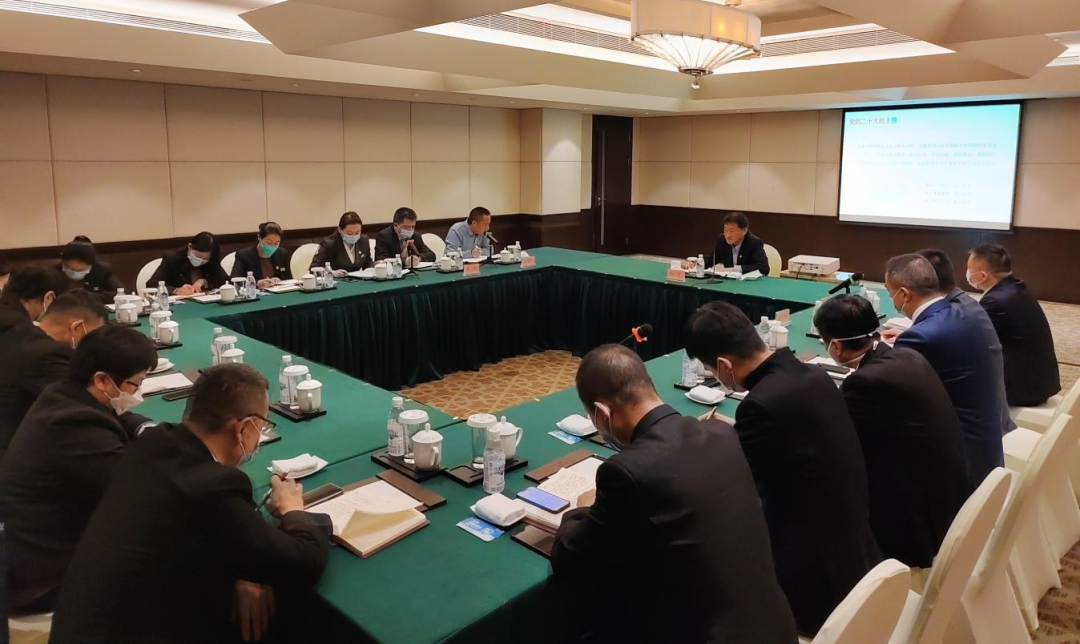 四川省尊龙时凯集团党委书记、董事长任丁赴基层联系点宣讲党的二十大精神
