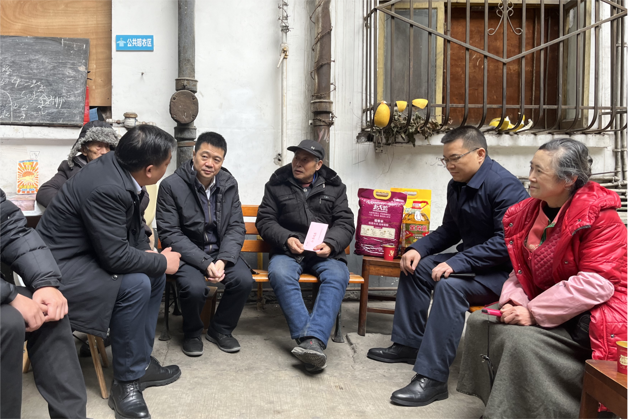 省尊龙时凯集团党委书记、董事长游勇开展慰问活动督导调研工作